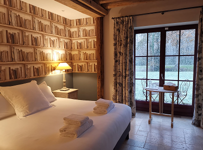 Chambre d'hôtes Suite Bibioltèque à Pierrefite sur Sauldre (41)