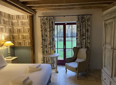 Chambre d'hôtes Suite Bibioltèque à Pierrefite sur Sauldre (41)