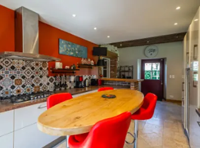 Cuisine équipée commune pour les chambres d'hôtes à Pierrefite sur Sauldre (41)